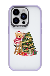Christmas Bear (Transparent) - Apple iPhone 14 Pro
