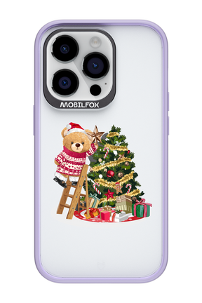 Christmas Bear (Transparent) - Apple iPhone 14 Pro