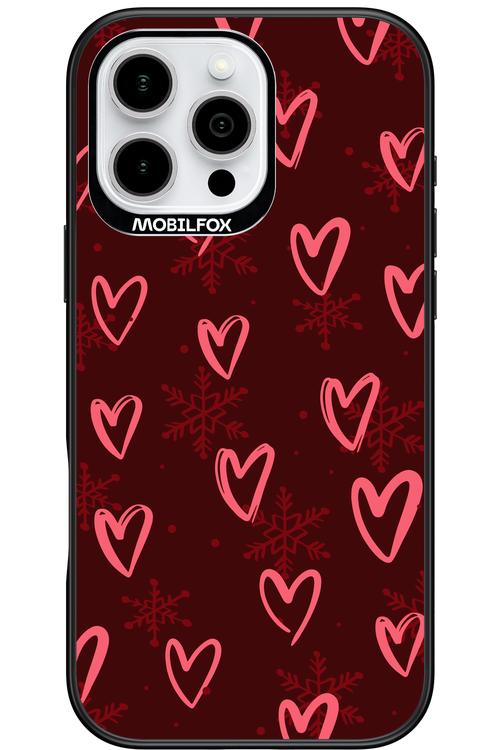 Christmas Hearts - Apple iPhone 16 Pro Max