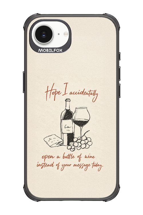 Bottle of wine 2.0 - Apple iPhone 17e