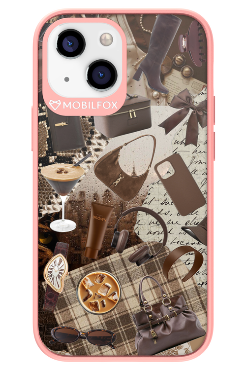 Brown Love - Apple iPhone 13 Mini