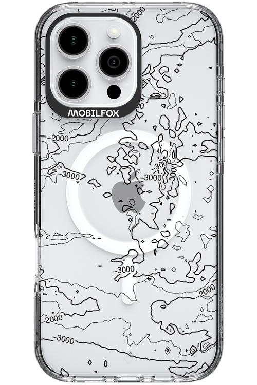 Contour Map - Apple iPhone 16 Pro Max