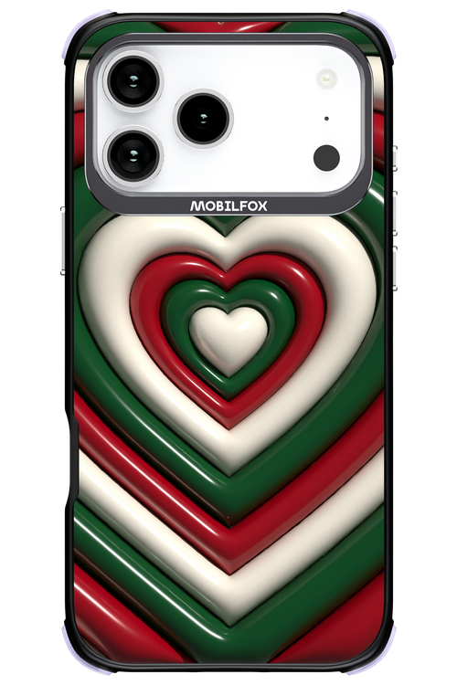 XMAS Hearts - Apple iPhone 17 Pro Max