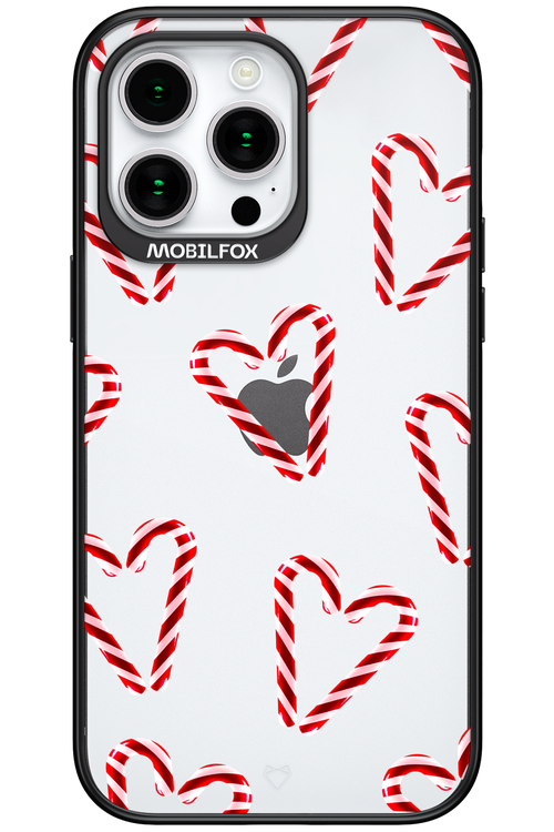 Candy Cane Hearts - Apple iPhone 15 Pro Max