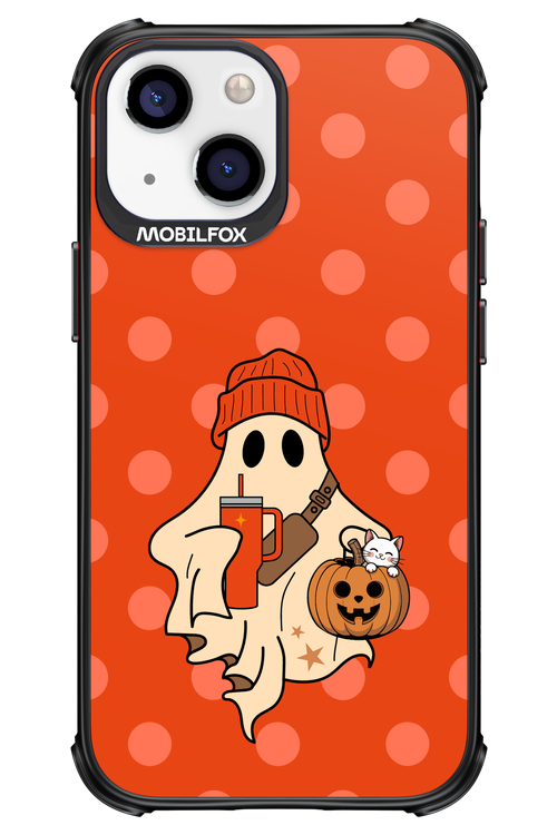 Ghost Girl (Orange) - Apple iPhone 13 Mini