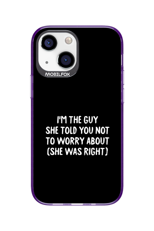 She was right - Apple iPhone 13 Mini