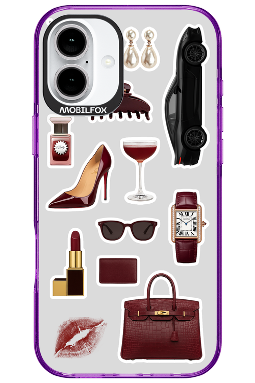 Classy Burgundy - Apple iPhone 16 Plus