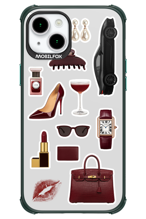 Classy Burgundy - Apple iPhone 15 Plus