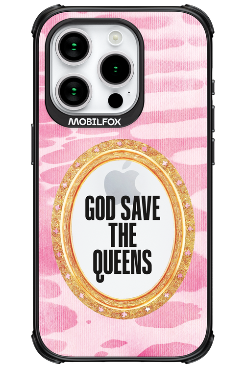 GOD SAVE THE QUEENS MIRROR - Apple iPhone 15 Pro