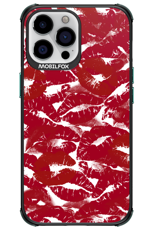 Burgundy and Kiss 2.0 - Apple iPhone 13 Pro Max