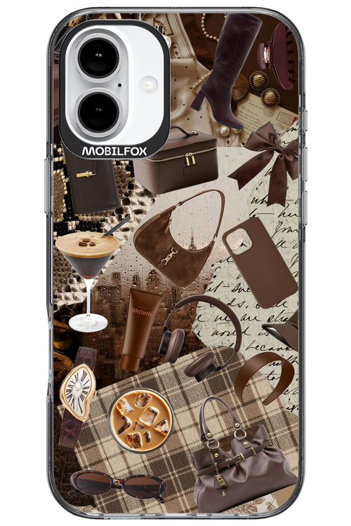 Brown Love - Apple iPhone 16 Plus