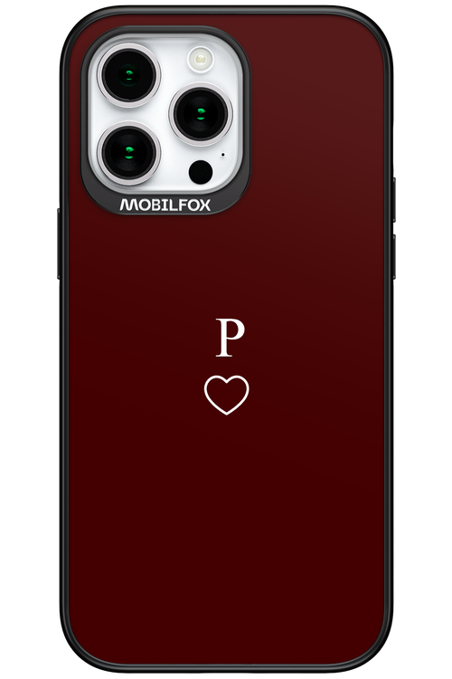 P Burgundia 2.0 - Apple iPhone 15 Pro Max