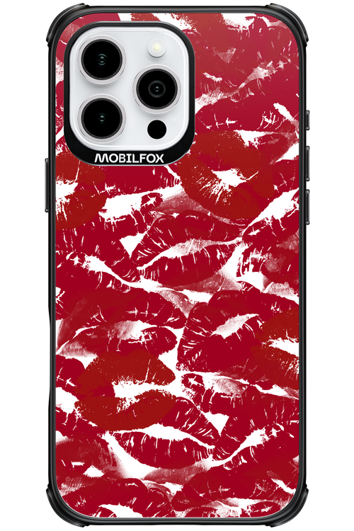 Burgundy and Kiss 2.0 - Apple iPhone 16 Pro Max