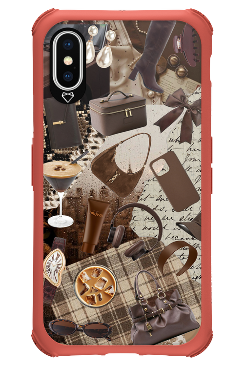 Brown Love 2.0 - Apple iPhone XS