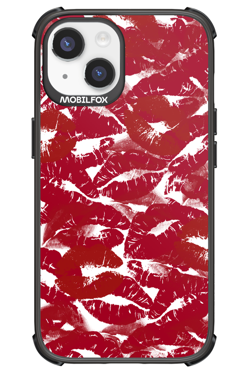 Burgundy and Kiss 2.0 - Apple iPhone 14