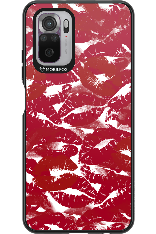 Burgundy and Kiss 2.0 - Xiaomi Redmi Note 10