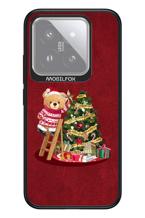 Christmas Bear (Burgundy) - Xiaomi 14