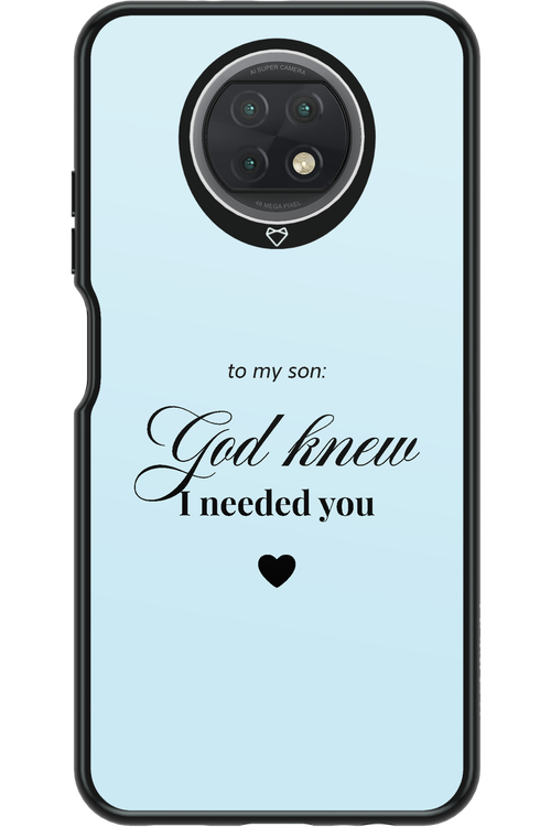 To My Son - Xiaomi Redmi Note 9T 5G