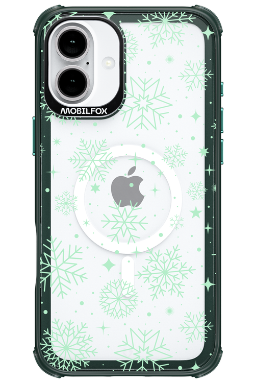 Tiffany's Snowflakes - Apple iPhone 16 Plus