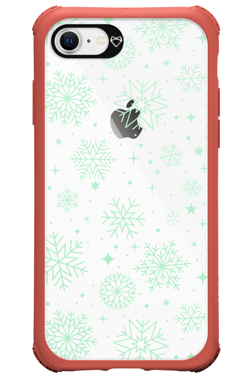 Tiffany's Snowflakes - Apple iPhone 8