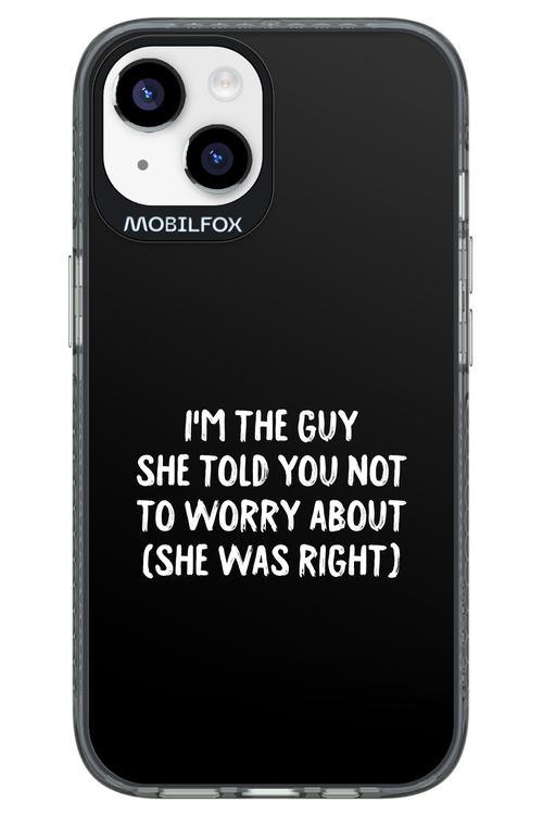 She was right 2.0 - Apple iPhone 14