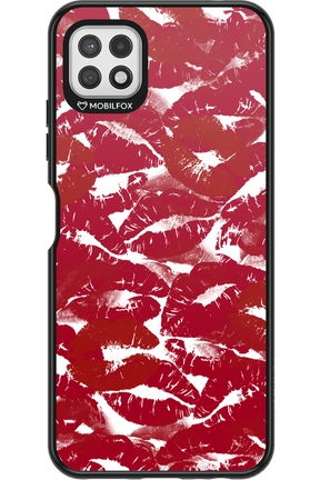 Burgundy and Kiss 2.0 - Samsung Galaxy A22 5G