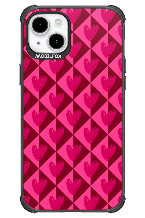 Holiday Heartss - Apple iPhone 15 Plus