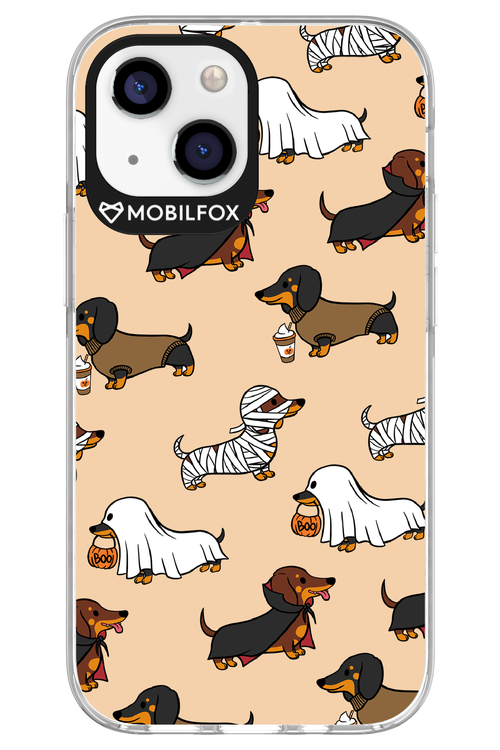 Scary Dachshund - Apple iPhone 13 Mini