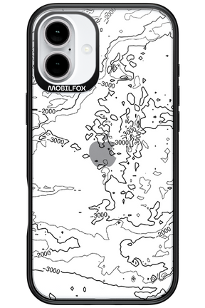 Contour Map - Apple iPhone 16 Plus