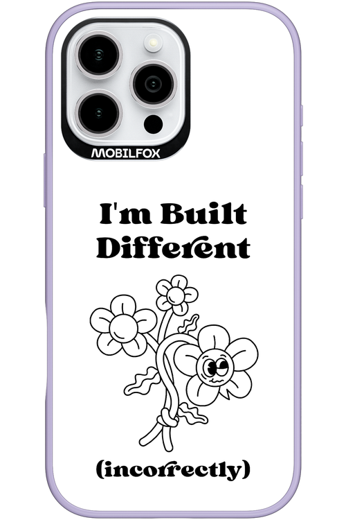 Incorrect Transparent 2.0 - Apple iPhone 16 Pro Max