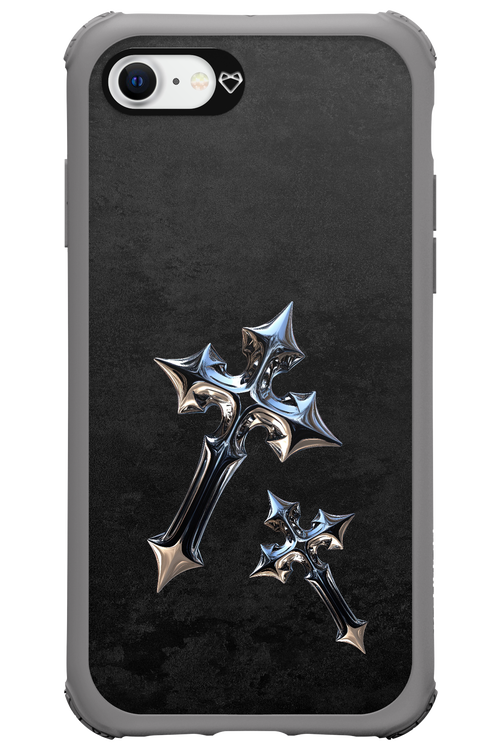 Chrome Crosses - Apple iPhone SE 2020