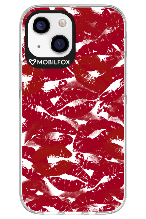 Burgundy and Kiss 2.0 - Apple iPhone 13 Mini