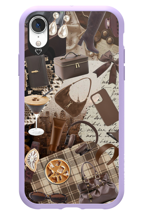 Brown Love - Apple iPhone XR