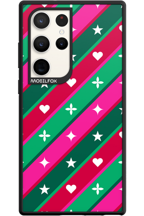 Christmas Stripes - Samsung Galaxy S23 Ultra