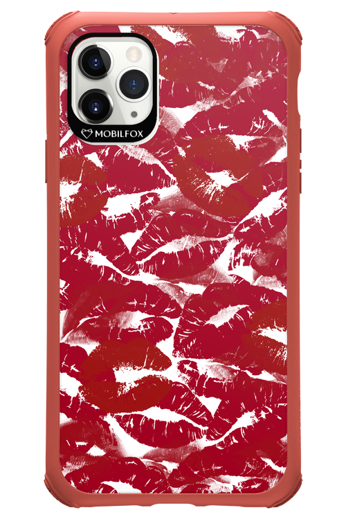 Burgundy and Kiss 2.0 - Apple iPhone 11 Pro Max