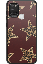 Wild Stars Burgundy - Samsung Galaxy A21 S