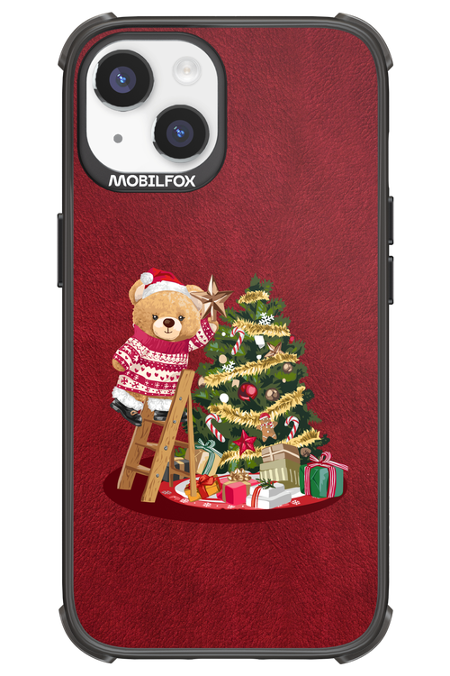 Christmas Bear (Burgundy) - Apple iPhone 14