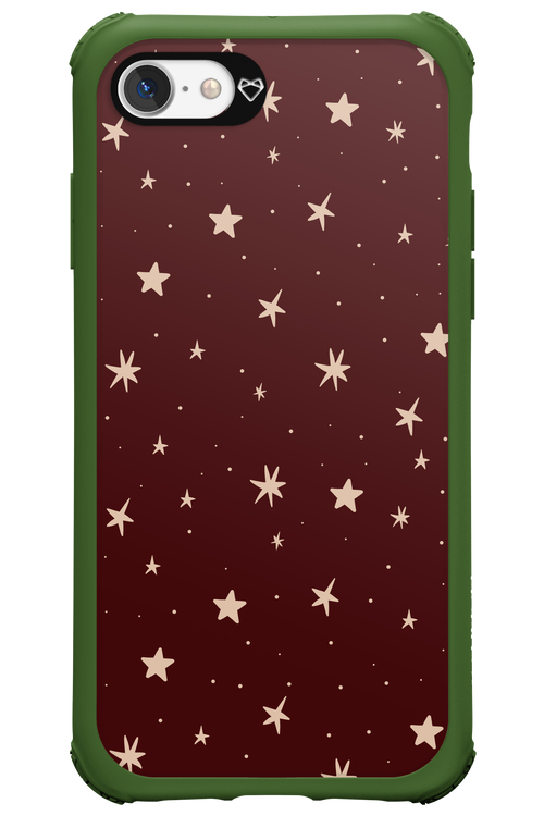Burgundy Stars - Apple iPhone 7