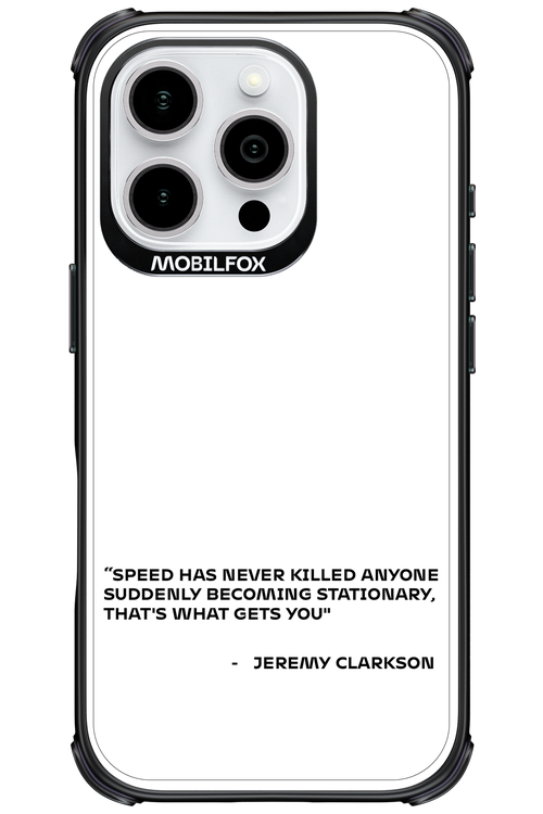 Speed Philosophy 2.0 - Apple iPhone 16 Pro