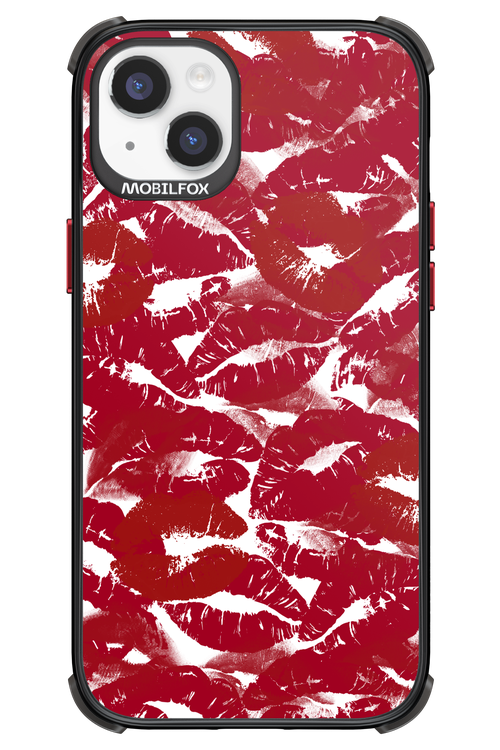Burgundy and Kiss 2.0 - Apple iPhone 14 Plus