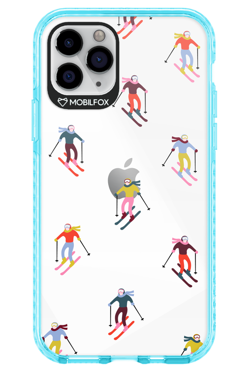 Snow Motion (Transparent) - Apple iPhone 11 Pro