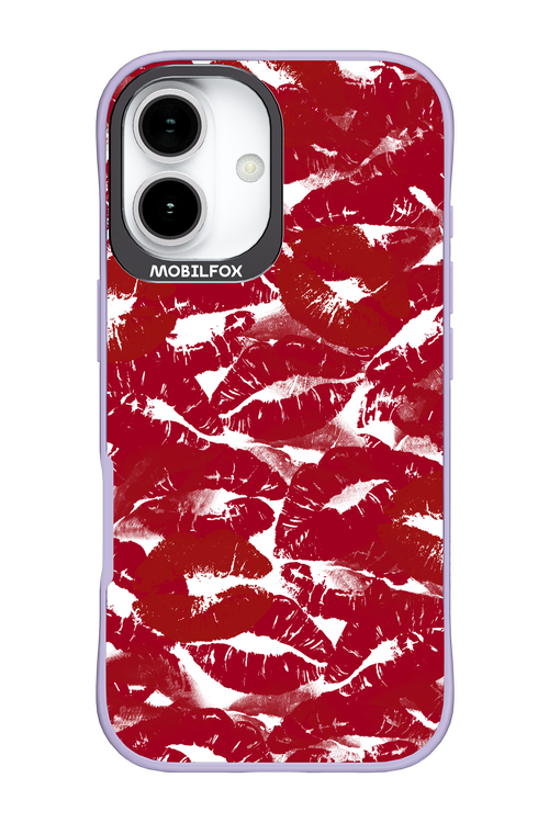 Burgundy and Kiss 2.0 - Apple iPhone 17