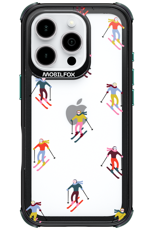 Snow Motion (Transparent) - Apple iPhone 16 Pro