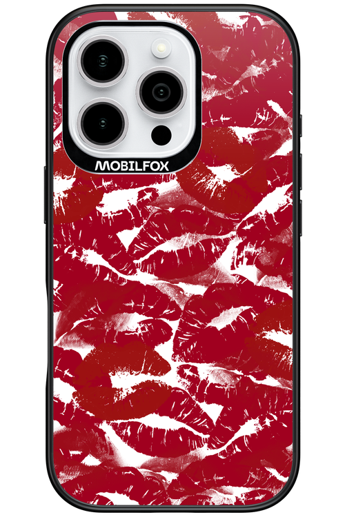 Burgundy and Kiss 2.0 - Apple iPhone 16 Pro
