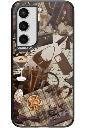 Brown Love - Samsung Galaxy S24+