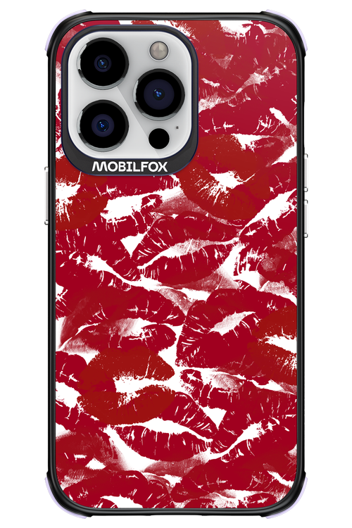 Burgundy and Kiss 2.0 - Apple iPhone 13 Pro