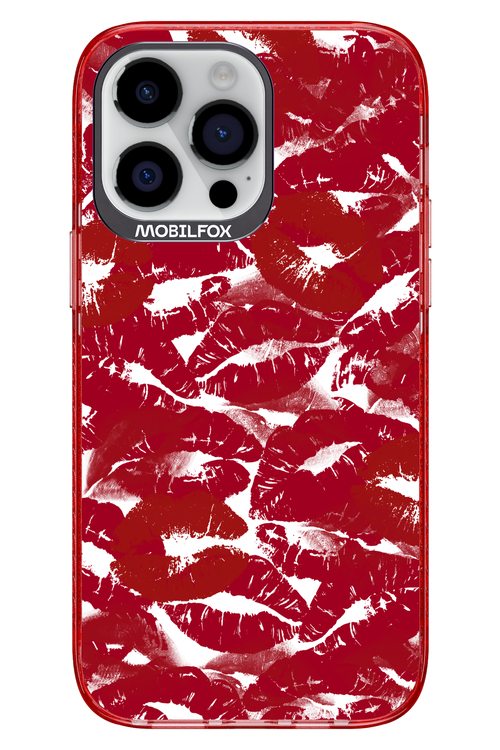 Burgundy and Kiss 2.0 - Apple iPhone 14 Pro Max