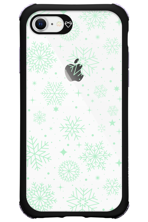Tiffany's Snowflakes - Apple iPhone 8