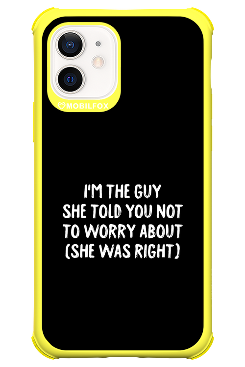 She was right 2.0 - Apple iPhone 12