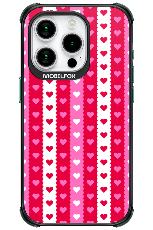 Christmas Heart Biscuit - Apple iPhone 15 Pro